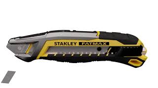 Stanley FMHT105940 FatMax 18mm Snap Off Knife With Slide Lock [upl. by Broderick]