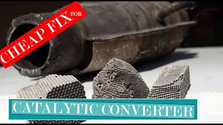 3 Cheapest Way to Fix Catalytic Converter  Cost Clean Catalytic Converter [upl. by Mouldon183]