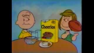 1985 Cheerios Cereal Commercial with the Peanuts gang [upl. by Ayama]