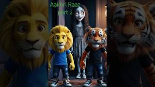 Aakhri Raaz  part 2  horror story  Adventure horror shorts [upl. by Nevur921]