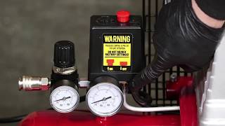 Air leaking under Pressure Switch  Air Compressor Check Valves One Way Non Return [upl. by Brunell]