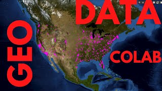 Easy coding to Visualize Geospatial Data in Python  NEW Tutorial in COLAB [upl. by Ainimre973]