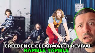 CREEDENCE CLEARWATER REVIVAL Ramble Tamble  REACTION [upl. by Jb]