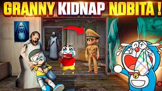 Granny Kidnapped Nobita Shinchan In Gta 5😭 [upl. by Atirat]