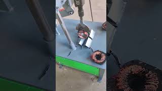 Disassembly process of copper core for small motor [upl. by Sirac]