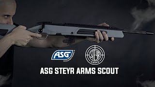 ASG Steyr Arms Scout  Airsoft Sniper Rifle [upl. by Sulokcin165]