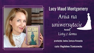 ANIA NA UNIWERSYTECIE  LMMontgomery  Rozdz 5 Listy z domu  Audiobook PL [upl. by Ger475]