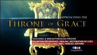 THRONE OF GRACE BREAKTROUGH PRAYER PROPHETESSE DBLESSING AGAPEKIND [upl. by Avek286]