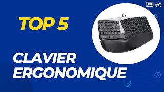 Top 5 Meilleur Clavier Ergonomique 2024 [upl. by Williamsen]