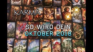 Lenormand MonatsorakelMonatshoroskop für Oktober 2018  Wie wird dein Monat [upl. by Gusty95]