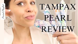 Tampax Pearl Tampons REVIEW [upl. by Nesahc]