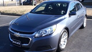 SOLD 2015 Chevrolet Malibu LT Walkaround Start up Tour and Overview [upl. by Anali]