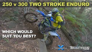 250 v 300 twostroke enduro bike which would suit you best︱Cross Training Enduro [upl. by Eiuol]