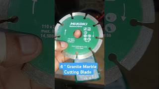 Hikoki 4 inch granite Marble Cutter Blade [upl. by Giarg]