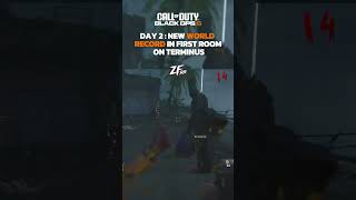 Day 2  World Record in First Room on Terminus on Call of Duty Black ops 6 Zombie bo6 cod [upl. by Lednor]