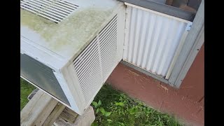 2013 Perfect Aire Window Air Conditioner Off [upl. by Nivlek]