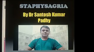 Homeopathic medicine Staphysagria  for mind immunity skin eyes teeth and cut injury [upl. by Joses]