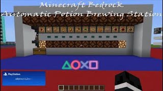 Minecraft Bedrock Potion Brewing Station [upl. by Sevein]