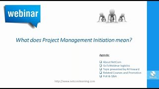 What does Project Management Initiation mean [upl. by Learrsi544]