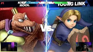 R Swanson King K Rool vs Zair Young Link  Round 2  GameHotel 2024 [upl. by Lielos]