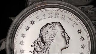 🔊🔊 230th Anniversary Flowing Hair Silver Medal  USMINT  Music By Bankster Nation 🔊🔊 [upl. by Aldo]