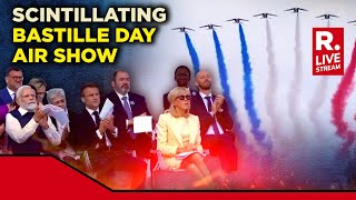 Bastille Day Flypast LIVE Indias Rafales headline stunning airshow in Paris skies [upl. by Edvard588]