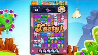 Candy Crush Level 6603 Talkthrough 29 Moves 0 Boosters [upl. by Neona]