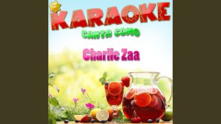 Rondando Tu Esquina  Nuestro Juramento Popularizado por Charlie Zaa Karaoke Version [upl. by Gans]