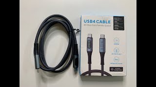 Verilux USB4 Type C Cable  240W Fast Charging 8K Display amp 40Gbps Data Transfer  Techy Plaza [upl. by Drusi]