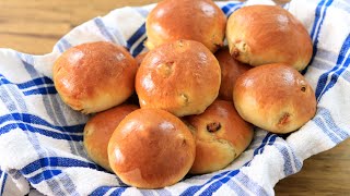 Raisins Buns Recipe  How to Make Raisins Rolls [upl. by Erreid626]