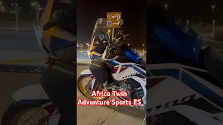 Africa Twin at Night africatwin honda [upl. by Hammock614]