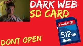 Dark Web Mystery Box SD Card Warning [upl. by Ennaillij]