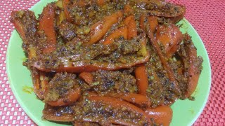 moti lal mirch ka achar recipe [upl. by Balbinder]