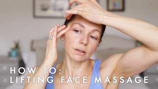 Antiageing Face lifting massage  Abigail James Facialist [upl. by Assyn]