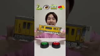 Saamp vs small train challenge 🤣 short trending foodchallenge [upl. by Attennaej139]