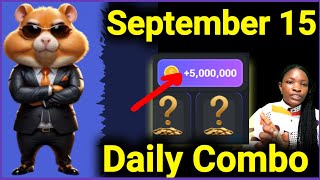 15 September Hamster Kombat Daily Combo Today  Hamster Kombat Daily Combo Today [upl. by Wrdna423]