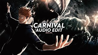 carnival  Kanye West amp ty dolla ign edit audio [upl. by Julietta]