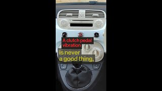 The Problem Of Clutch Pedal Vibration In The Fiat 500 [upl. by Cyndia975]