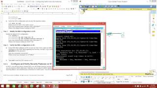 22411 Lab  Configuring Switch Security Features [upl. by Lajib]