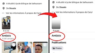 Comment Cacher Sa Liste dAmis Sur Facebook Facile  Comment Masquer Sa Liste dAmis Sur Facebook [upl. by Kailey62]