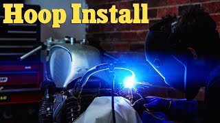 XJ650 Build Part 7  Hoop Weld Install [upl. by Suzi]