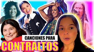 CONTRALTOS MUJERES  Canciones para contraltos Español [upl. by Enohs213]