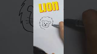 How To Draw A Cute Lion [upl. by Alludba932]