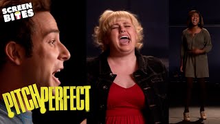 A capella Auditions  Pitch Perfect 2012  Screen Bites [upl. by Acenom]