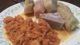 Viandas con bacalao en salsa [upl. by Damha]