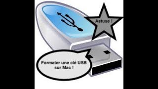 formater une clé USB sur MAC [upl. by Hcelemile]