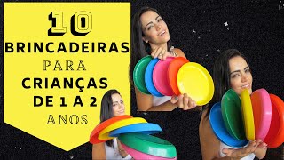 10 Brincadeiras para CRIANÇAS de 1 a 2 anos em casa SEM GASTAR DINHEIRO [upl. by Mannuela]