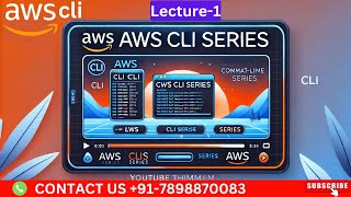 AWS COMMAND LINE INTERFACE SERIES LECTURE1  AWS FULL COURSE USING AWS CLI BY VIVEK RAJAK [upl. by Aiuqram]