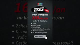 Le plus utilisé Pack Entreprise à 80 avec les November Deals [upl. by Nwahc280]