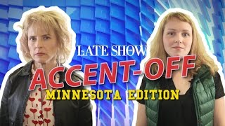 The Late Show AccentOff Minnesota Edition [upl. by Lyons]